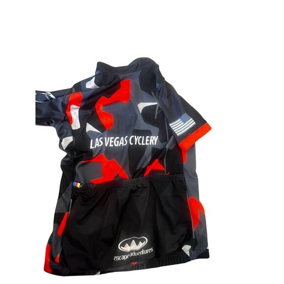 Specialized Las Vegas Mens fitted cycling short sleeve jersey biker activewear - Picture 3 of 10